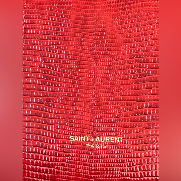 Ysl pochette paloma j Sahara tejus print new poppy flower clutch bag - Picture 11 of 11